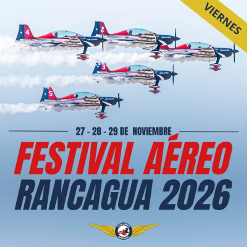 Festival Aéreo de Rancagua Viernes