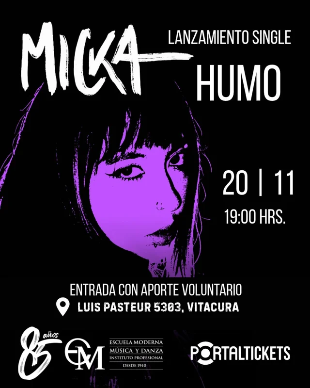 Micka | Lanzamiento De Single En Escuela Moderna