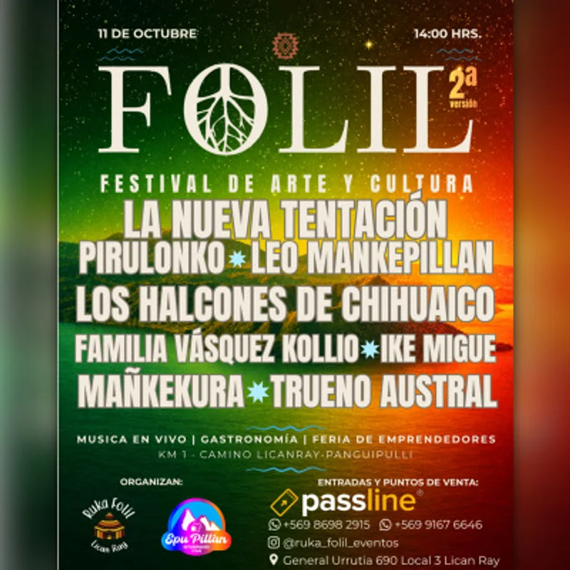 Folil Festival 2° Versión Talento Local