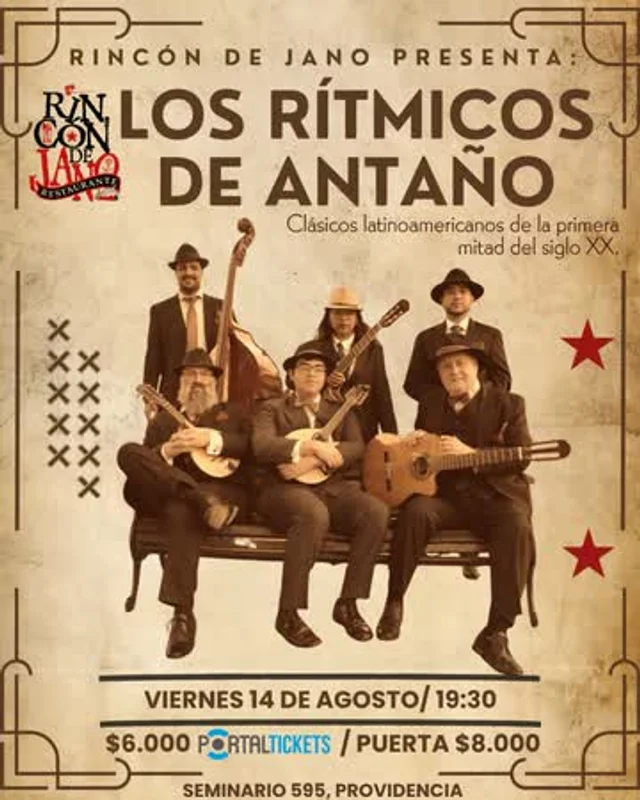Los Rítmicos De Antaño En El Rincón De Jano