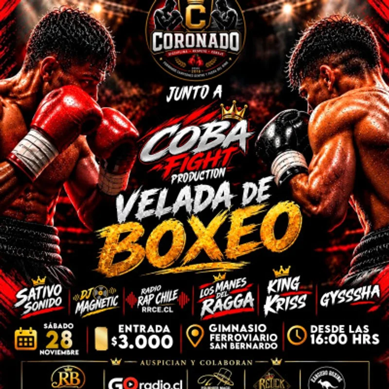Velada de boxeo club coronado