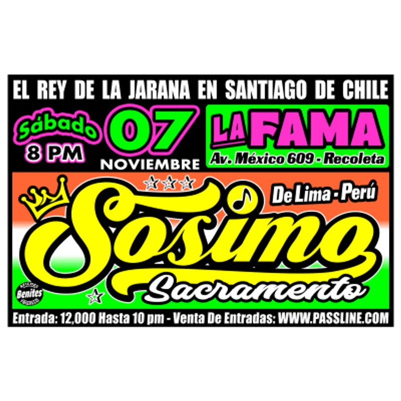 Sosimo Sacramento En Santiago De Chilee