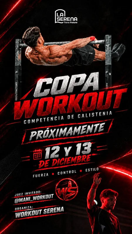 Copa Workout Competencia de Calistenia