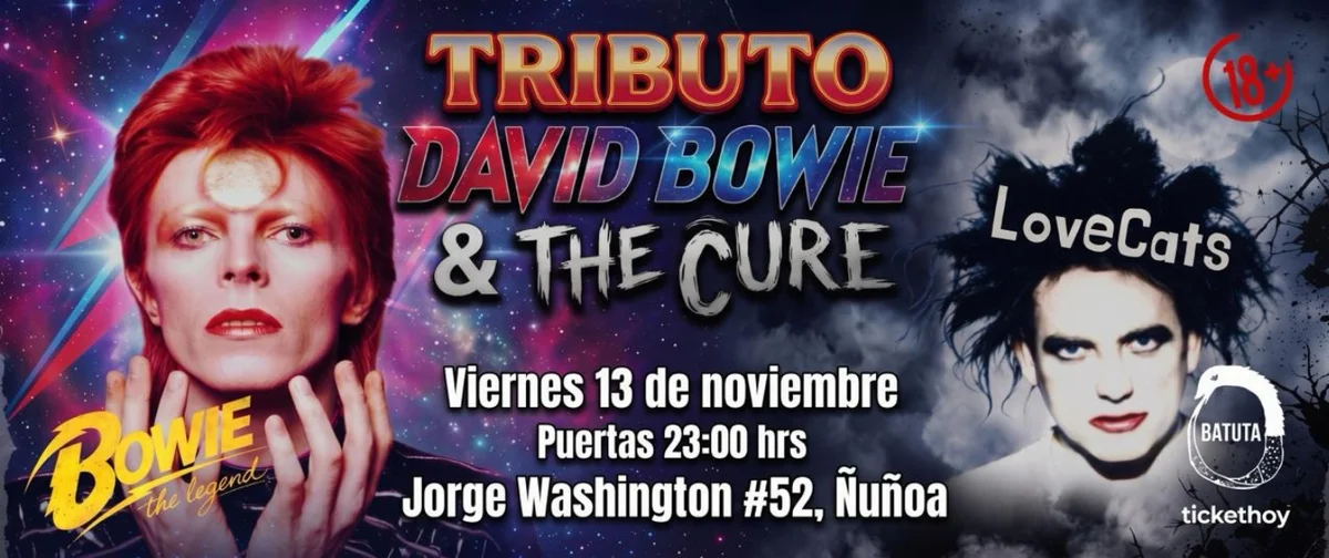 David Bowie Y The Cure En Un Mismo Escenario