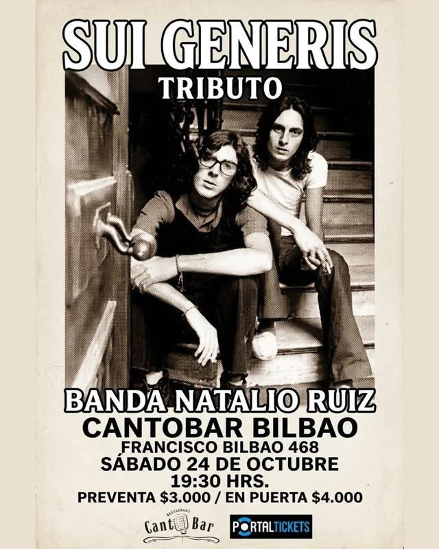 Sui Generis Tributo En Canto Bar