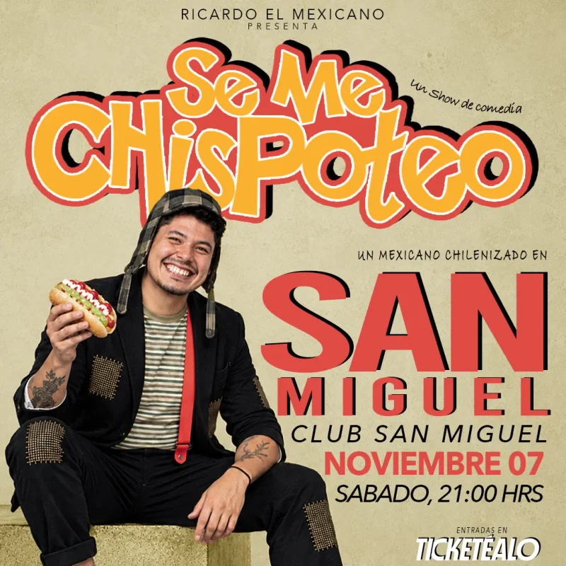 Ricardo El Mexicano En El Club De San Miguel 07 De Noviembre 20:00 Hrs