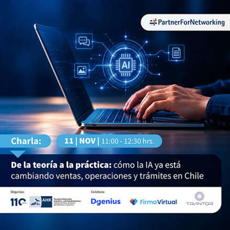 Charla: De la teoría a la práctica: cómo la IA ya está cambiando ventas, operaciones y trámites en Chile