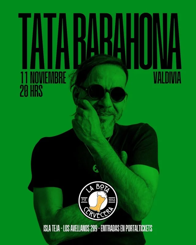 Tata Barahona En La Bota Cervecera, Valdivia