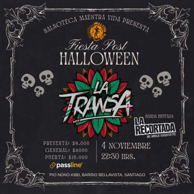 La Transa - Fiesta post Halloween