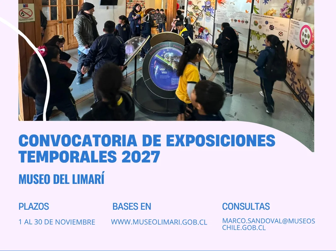 Convocatoria de exposiciones temporales 2027