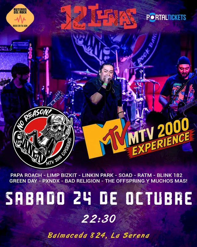 No Reason En Bar 12 Lunas, La Serena