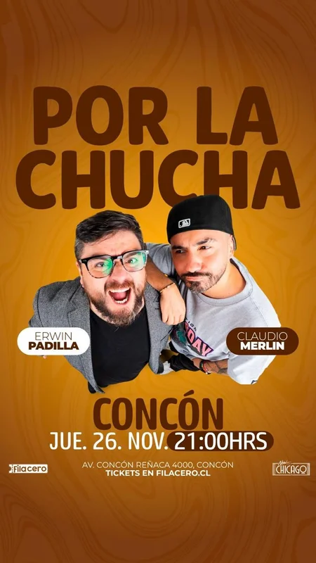 Por la Chucha: Erwin Padilla y Claudio Merlin en New Chicago