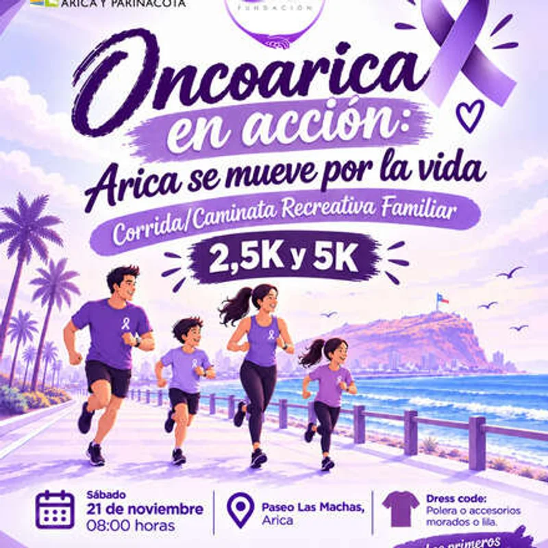 ONCOARICA EN ACCIÓN: "Arica se mueve por la vida"