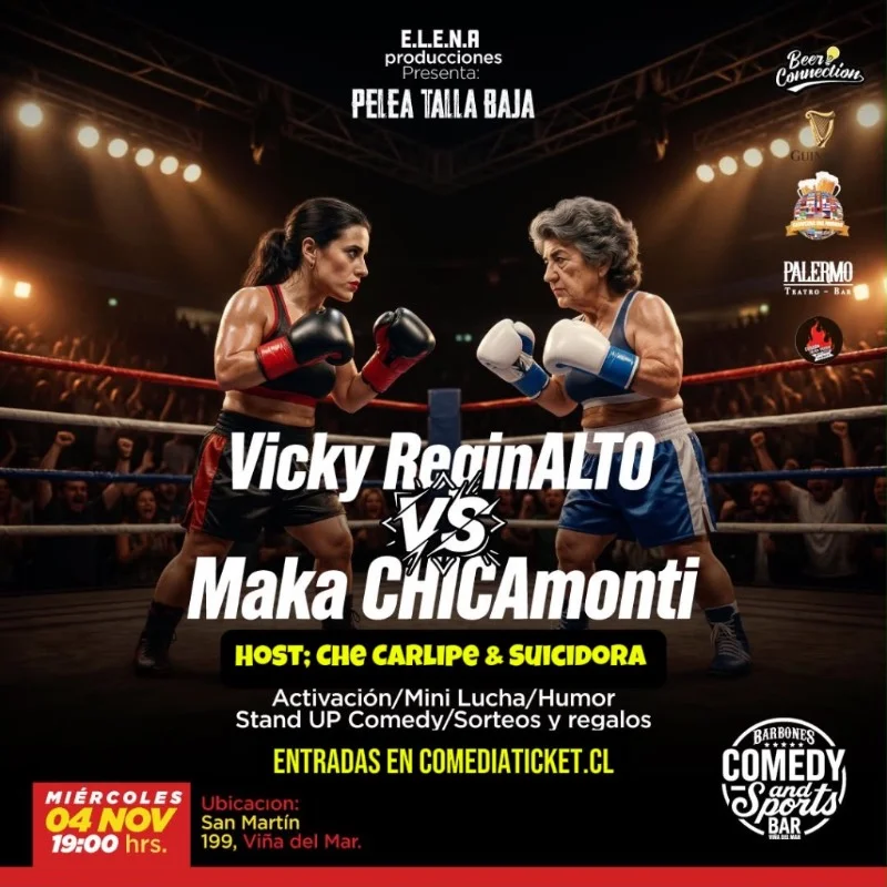 Pelea Talla Baja - Vicky ReginALTO vs. Maka CHICAmonti