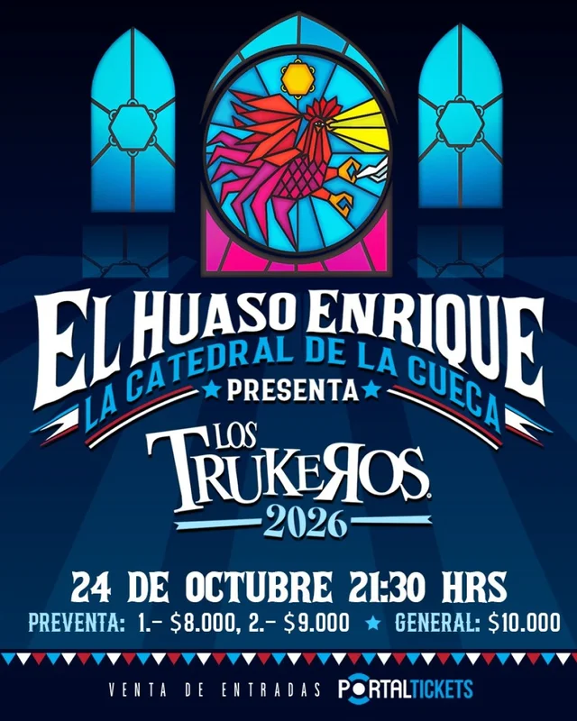 Sábado De Conciertos: Los Trukeros Cueca Brava En El Huaso Enrique
