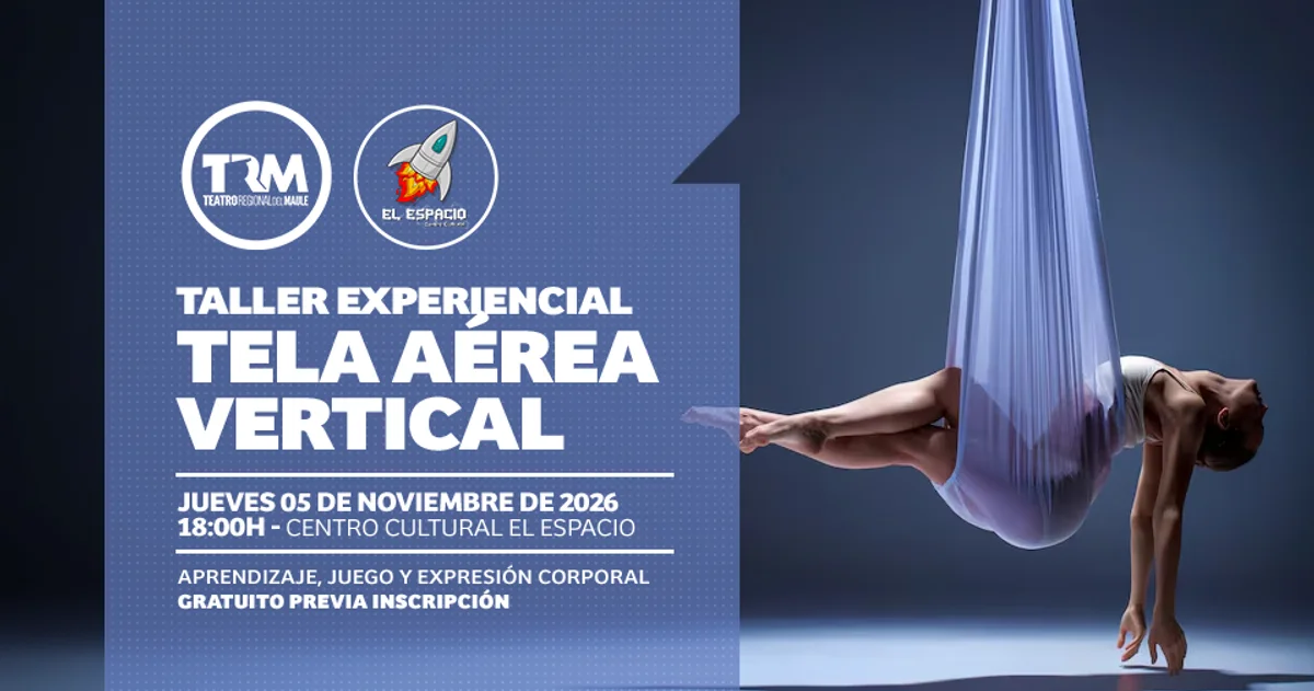 Taller experiencial de tela aérea vertical