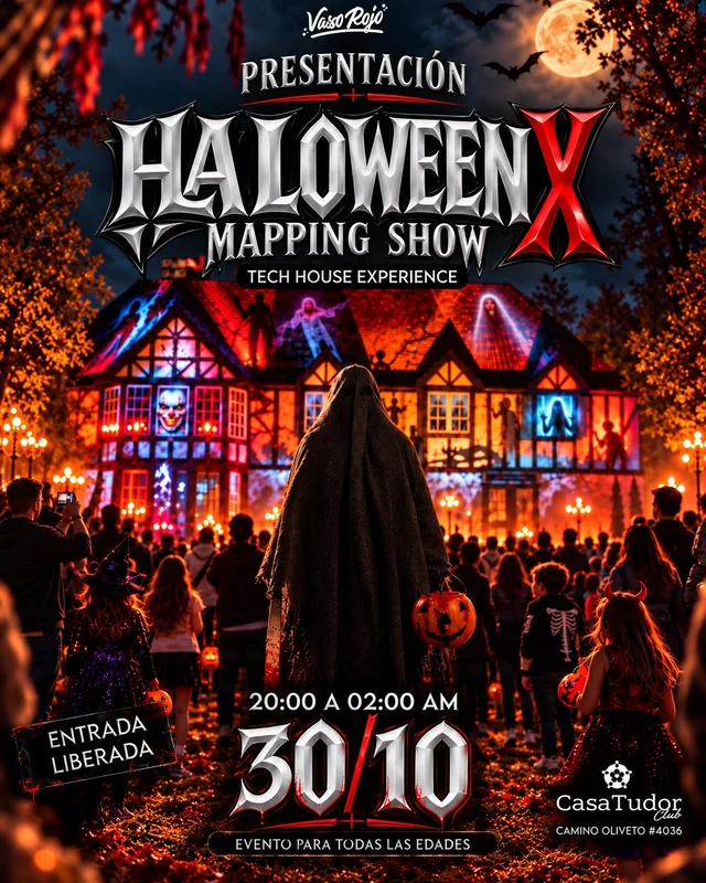 Presentación Halloween X Mapping Show