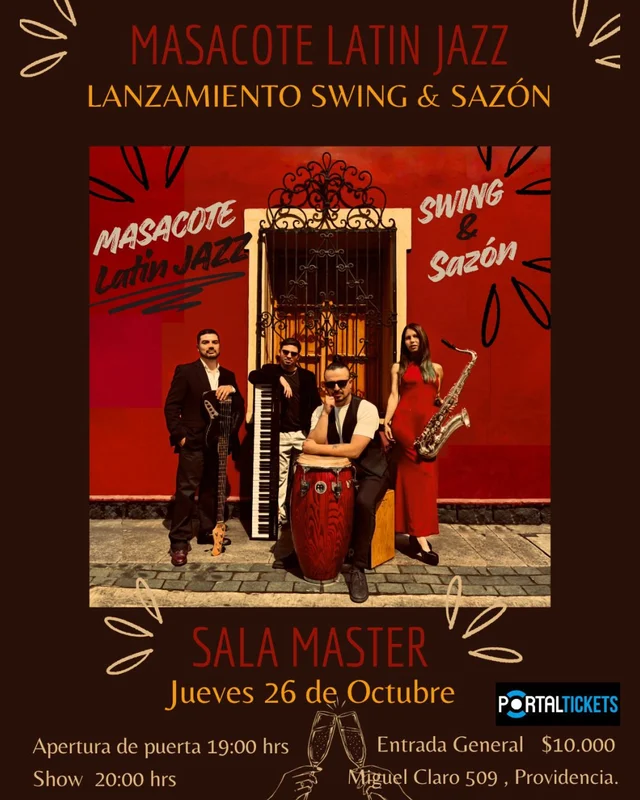 Lanzamiento “Swing & Sazon” Masacote Latin Jazz En Sala Master