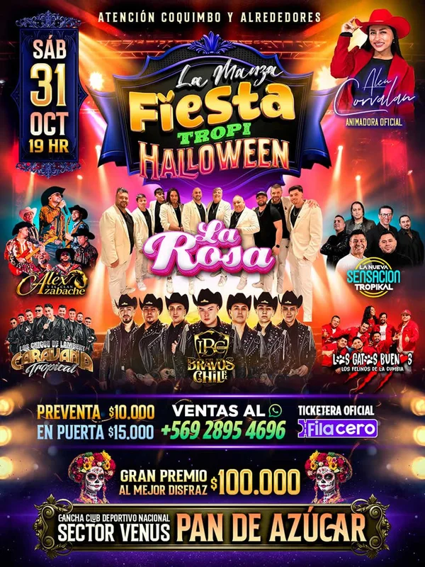 La Manza Fiesta Tropi Halloween