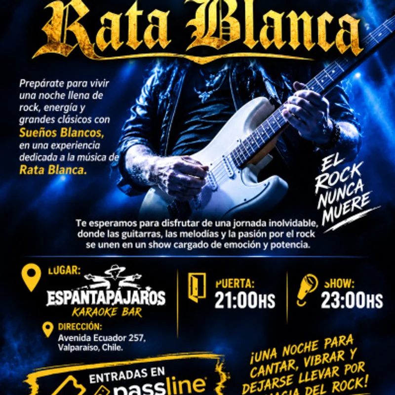Experiencia Rata Blanca Por Sueños Blancos