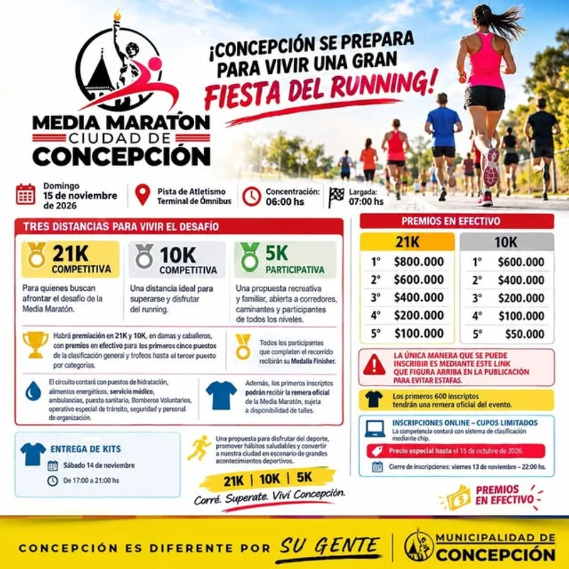 Media Maratón Ciudad de Concepción