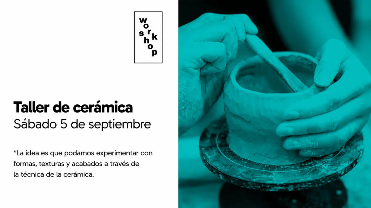 Workshop de Cerámica: crea con tus propias manos