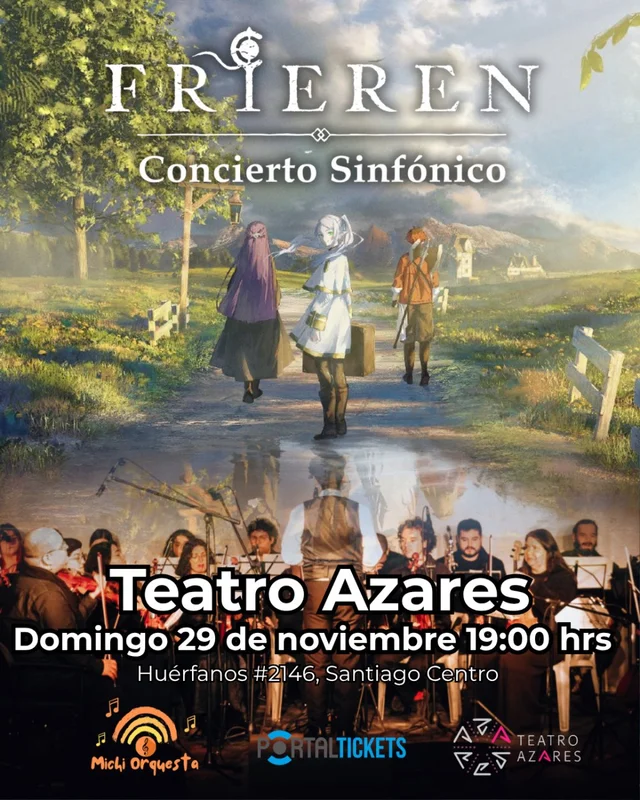 Frieren: Concierto Sinfónico En Teatro Azares