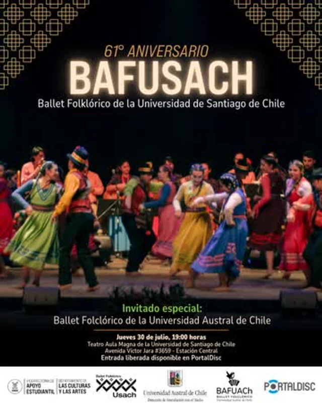 61° Aniversario Del Bafusach En Teatro Aula Magna Usach
