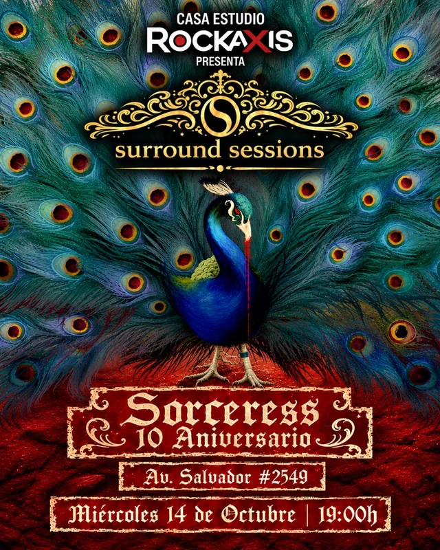 Surround Sessions: Opeth - Sorceress + In Cauda Venenum En Casa Estudio Rockaxis