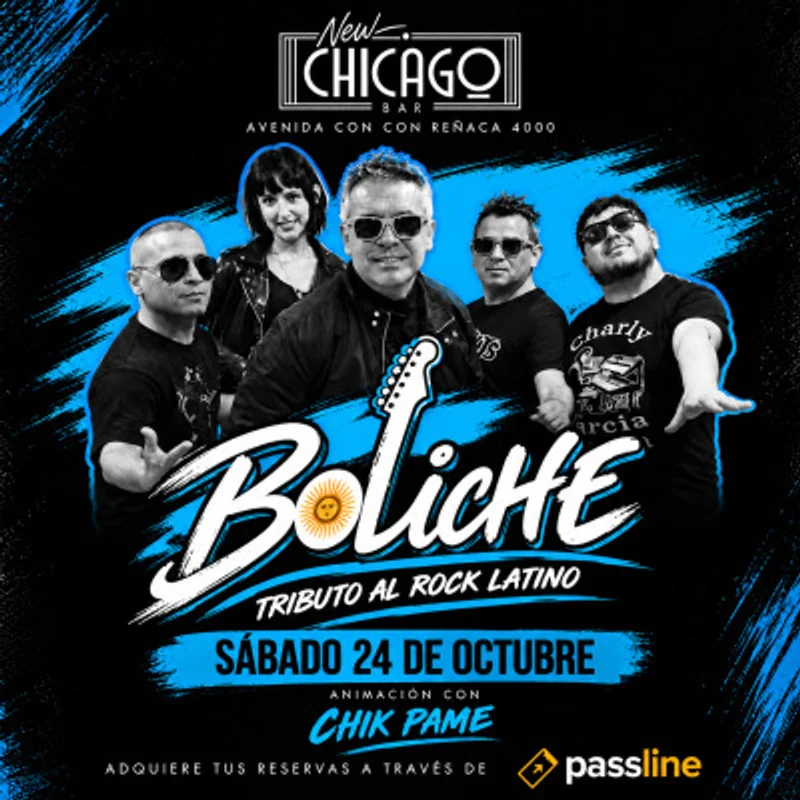 Tributo Al Rock Latino Por Boliche En New Chicago Bar