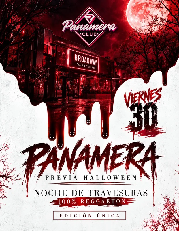 Panamera Club Previa Halloween — Edición Única