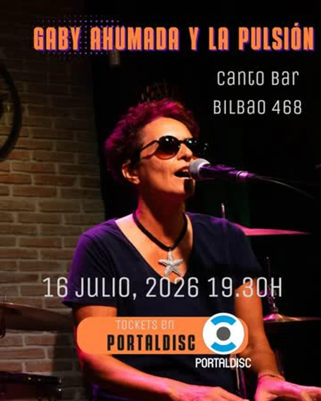 Gabriela Ahumada Y La Pulsión En Canto Bar