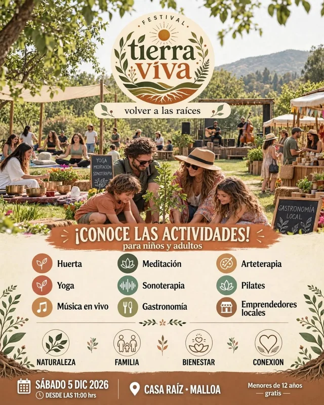 Festival Tierra Viva 2026 En Casa Raiz