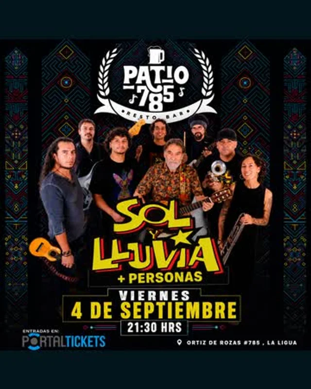 Sol Y Lluvia En Patio785, La Ligua