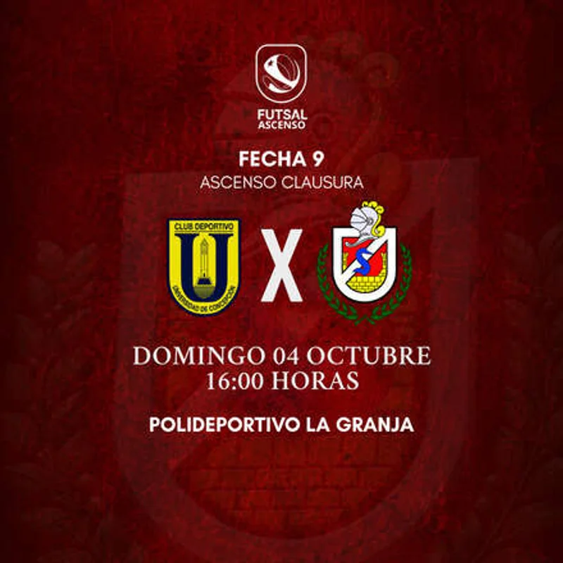 FECHA 9 FUTSAL ASCENSO - UDEC vs CDLS