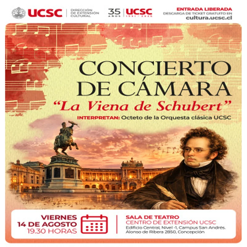 Concierto de Cámara: “La Viena de Schubert”