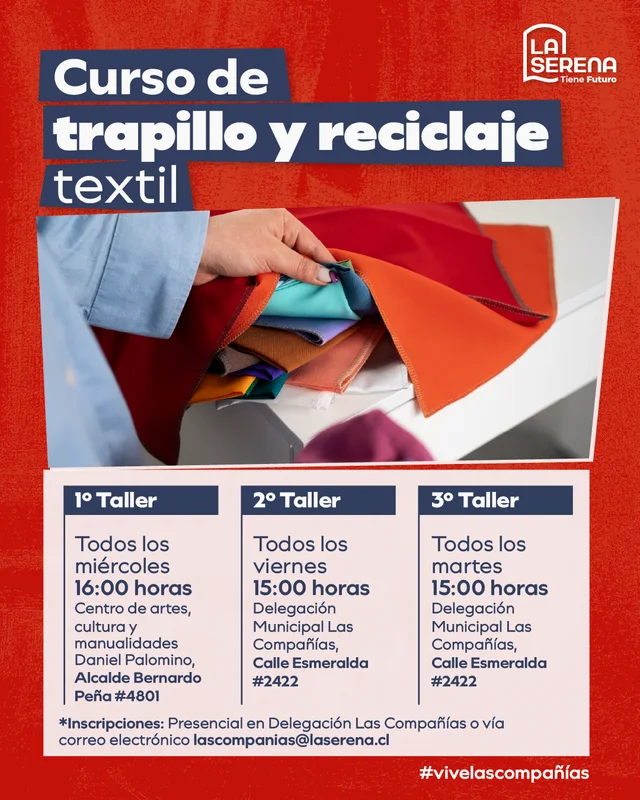 Curso de Trapillo y reciclaje textil