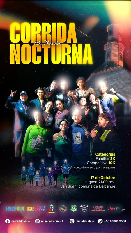 Corrida nocturna Dalcahue