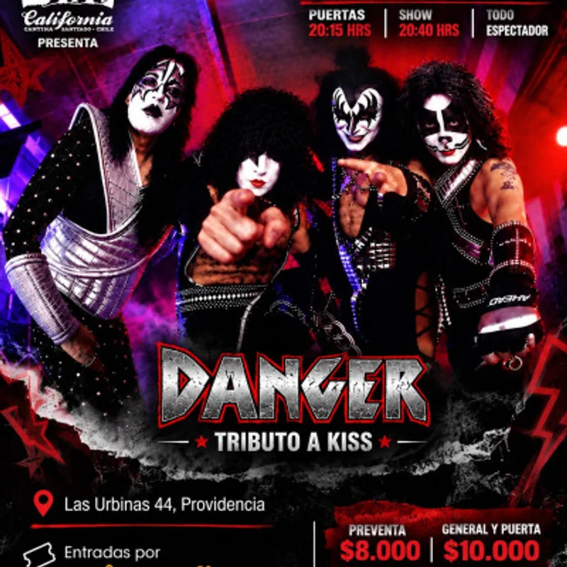 Tributo a Kiss en California Cantina!