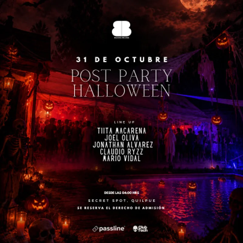 Post Party Halloween 31 Oct
