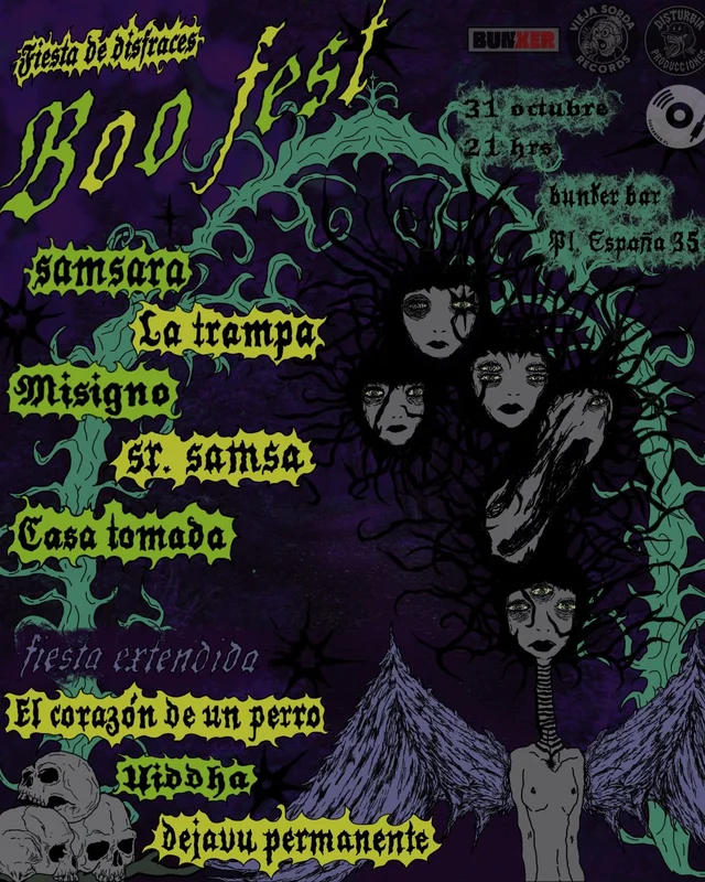 Boo Fest! En Bunker Bar, Concepción
