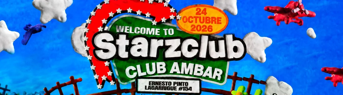 Welcome To Starzclub / Wizu en Concierto / Sábado 24 de Octubre / Club Ambar