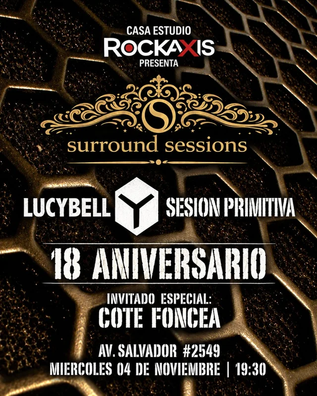 Surround Sessions: Lucybell - Sesion Primitiva 18 Años En Casa Estudio Rockaxis