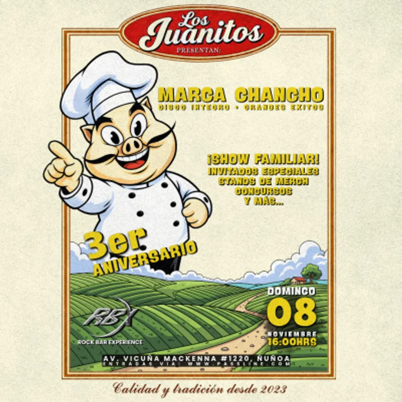 3er Aniversario de Los Juanitos