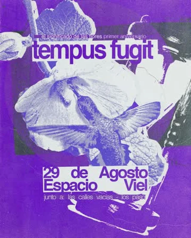Esdlf + Las Calles Vacias + Los Pasos: Aniversario Tempus Fugit En Espacio Viel