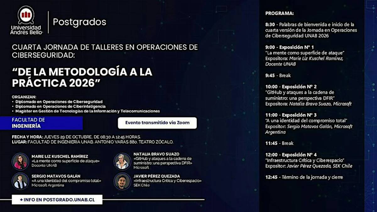 Jornada de Ciberseguridad UNAB 2026