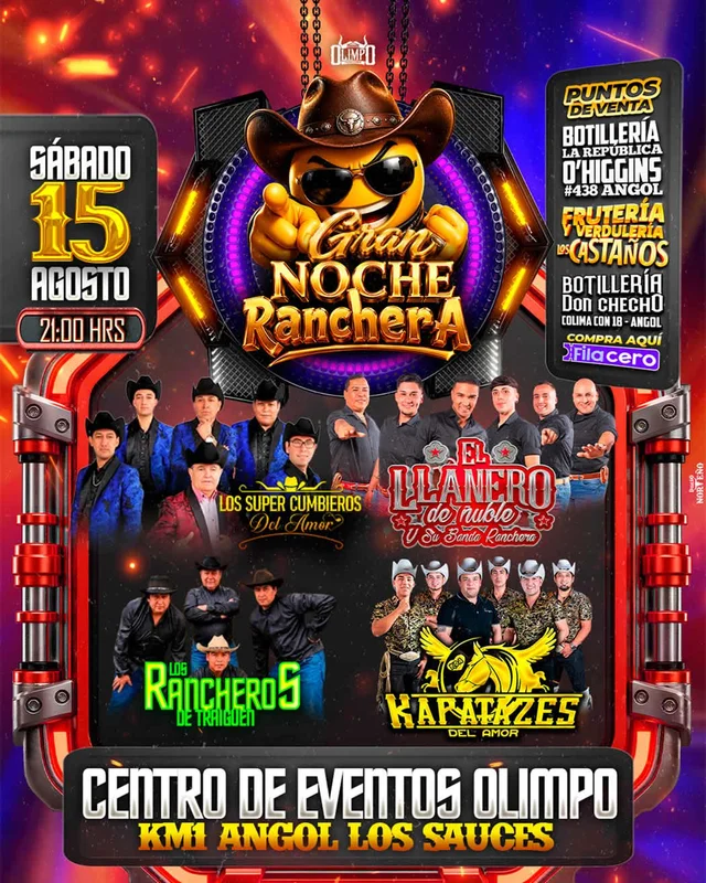 Gran Noche Ranchera en Angol