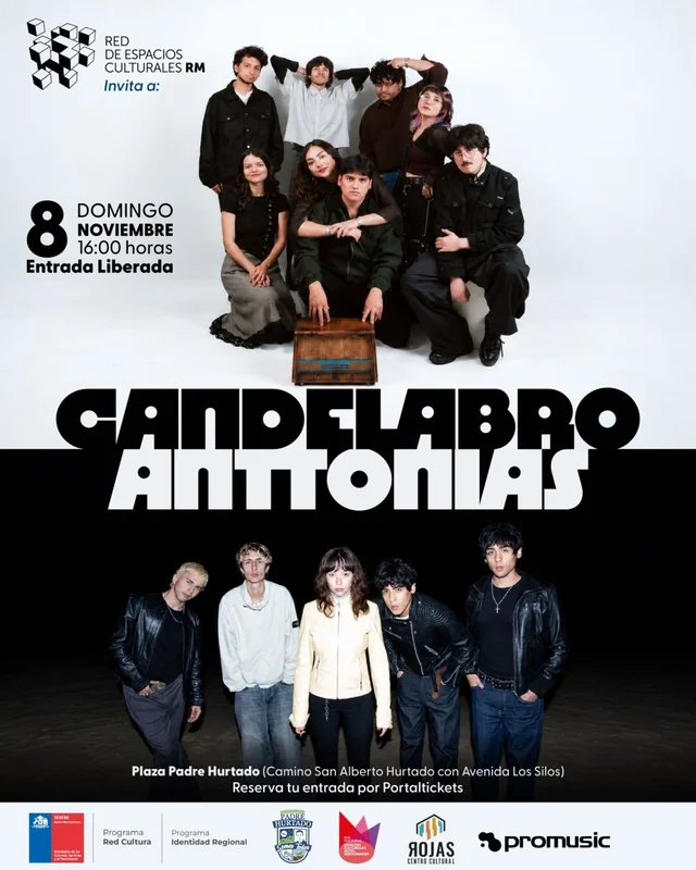 Candelabro + Anttonias En Padre Hurtado
