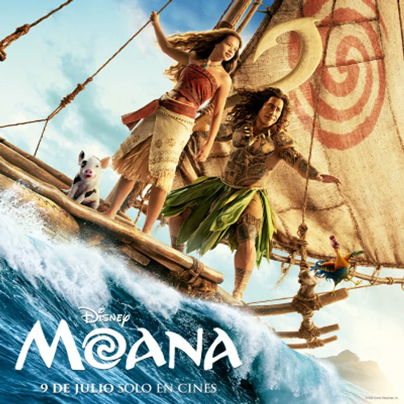 Moana, Doblada, Miercoles 22 A Las 15.50 Hrs