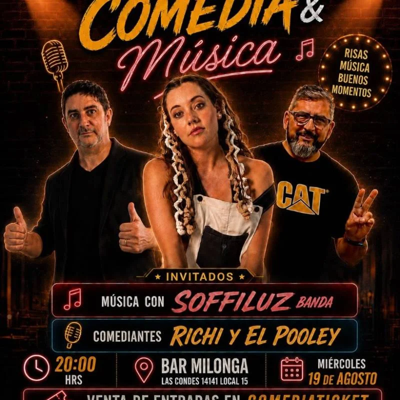 Noche De Comedia Y Musica